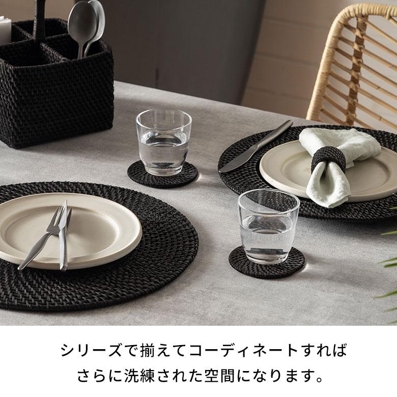 ナプキン リング ラタン 籐 ホルダー ナフキン テーブル ウエア ダイニング キッチン 小物 装飾 おしゃれ 北欧 リゾート 雑貨 インテリア 西海岸 14103 | ELEMENTS（インテリア） | 07