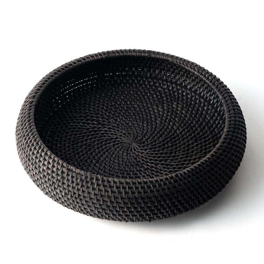 バスケット ラタン 籐 Lサイズ ボウル かご 収納 小物 入れ 野菜 果物 ストッカー トレー トレイ キッチン 装飾 おしゃれ 北欧 雑貨 インテリア 西海岸 14106 | ELEMENTS（インテリア） | 16