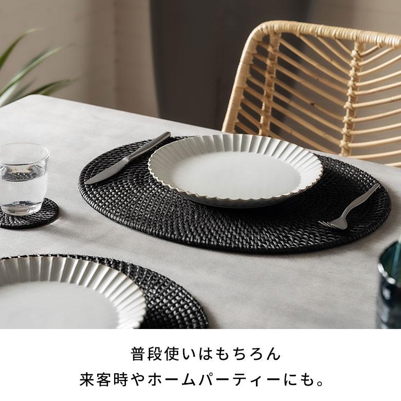 ランチョン マット ラタン 籐 オーバル 楕円 プレース プレイス ランチ テーブル ウエア コーディネート 装飾 おしゃれ 北欧 雑貨 インテリア 西海岸 14107 | ELEMENTS（インテリア） | 09