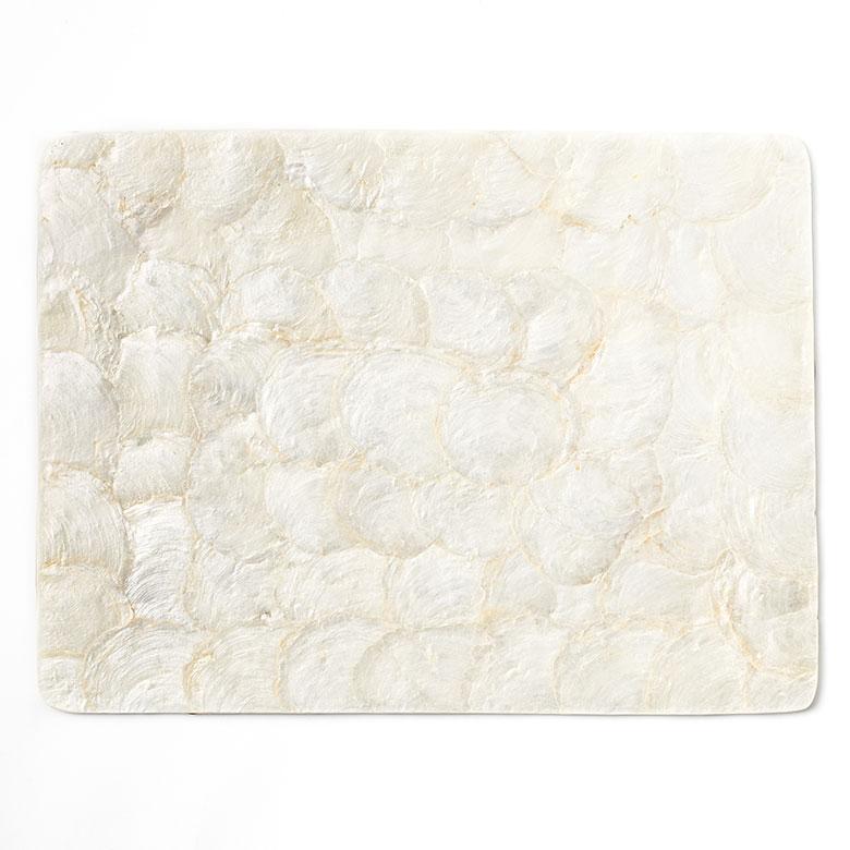 ランチョン マット カピス シェル スクエア 長方形 プレース リバーシブル プレイス ランチ テーブル ウエア おしゃれ 北欧 雑貨 インテリア 西海岸 14115 | ELEMENTS（インテリア） | 17