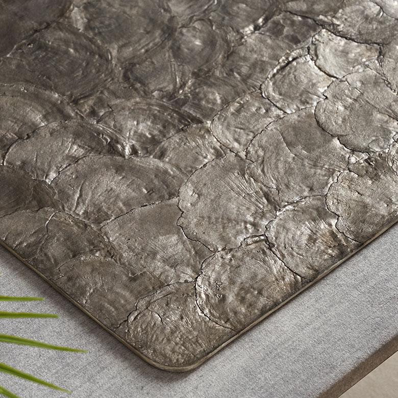 ランチョン マット カピス シェル スクエア 長方形 プレース リバーシブル プレイス ランチ テーブル ウエア おしゃれ 北欧 雑貨 インテリア 西海岸 14115 | ELEMENTS（インテリア） | 01