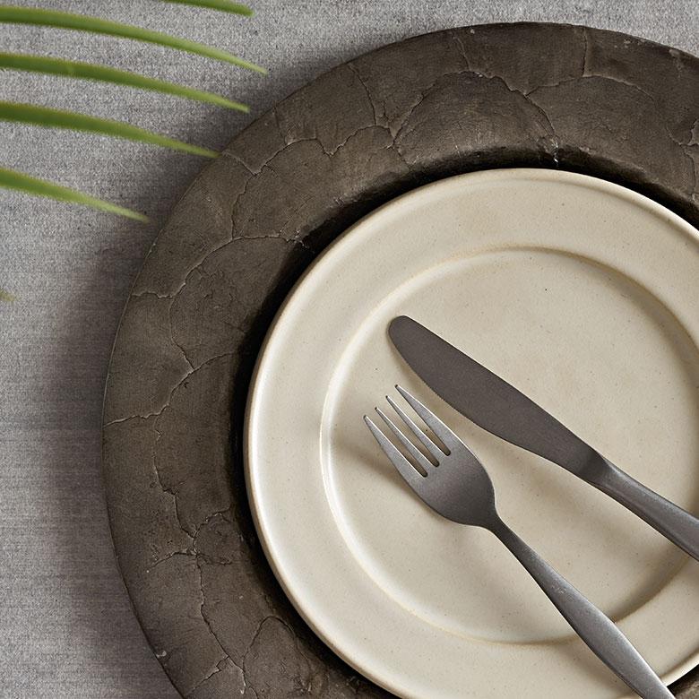 プレート トレイ カピス シェル ラウンド 円型 チャージャー アンダー マット プレイス テーブル ウエア トレー おしゃれ 北欧 雑貨 インテリア 西海岸 14116 | ELEMENTS（インテリア） | 11