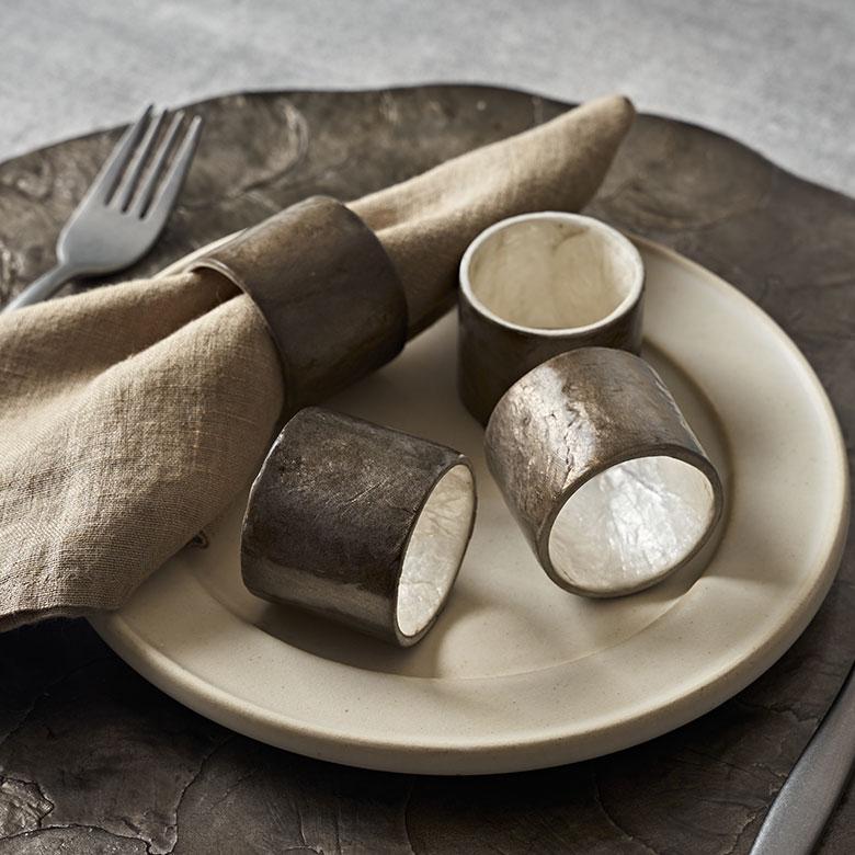 ナプキン リング カピス シェル ホルダー ナフキン テーブル ウエア ダイニング キッチン 小物 装飾 おしゃれ 北欧 リゾート 雑貨 インテリア 西海岸 14119 | ELEMENTS（インテリア） | 10