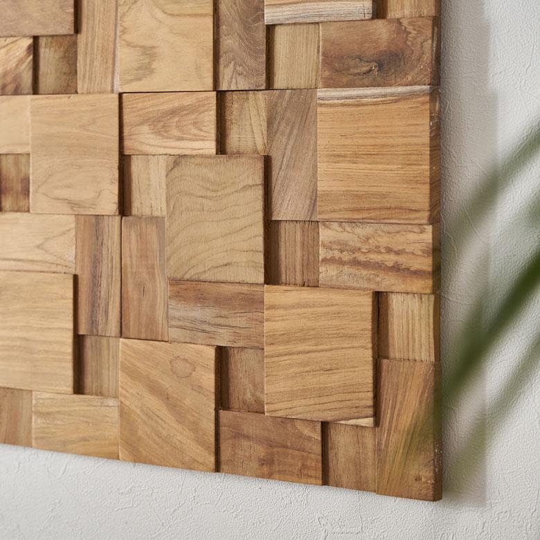 ウォール パネル 壁材 10枚 天然木製 ウッド タイル 板 面 内装 DIY リフォーム リメイク 簡単 おしゃれ 北欧 雑貨 インテリア ランダム 西海岸 14122 | ELEMENTS（インテリア） | 17