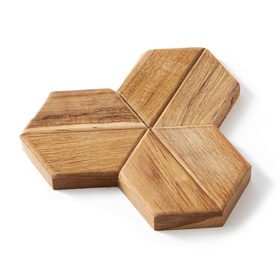 ウォール パネル 壁材 56枚 天然木製 ウッド タイル 板 面 内装 DIY リフォーム リメイク 簡単 おしゃれ 北欧 雑貨 インテリア ヘキサゴン 西海岸 14123 | ELEMENTS（インテリア） | 20