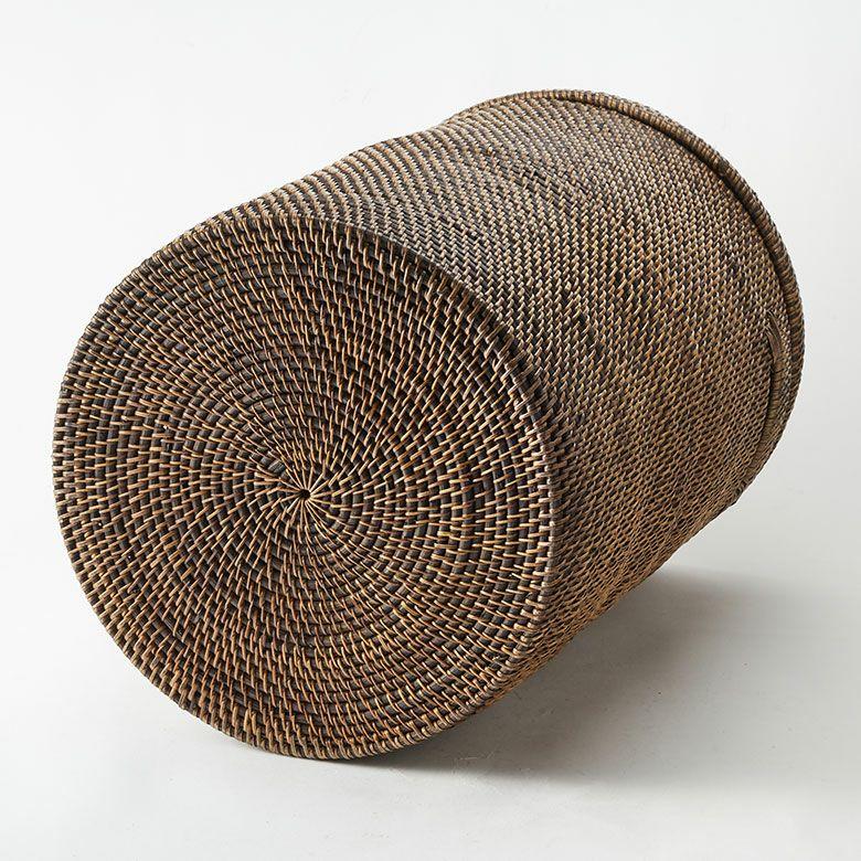 ランドリーバスケット ラタン ふた付き おしゃれ アタ バスケット 大容量 かご 収納 蓋付き 天然素材 北欧 リゾート バリ島 雑貨 インテリア アジアン 14177 | ブランド登録なし | 12