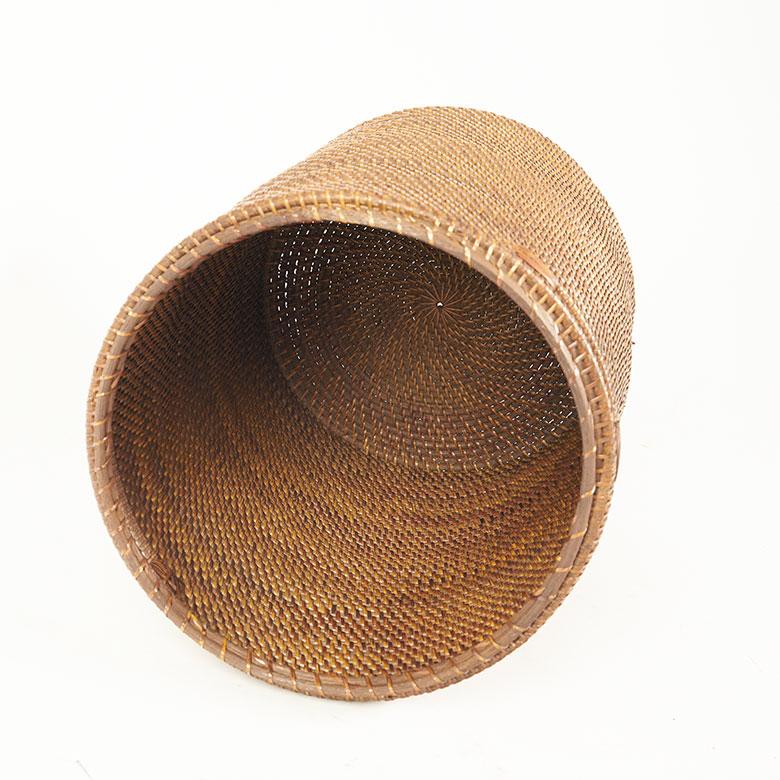 ランドリーバスケット ラタン ふた付き おしゃれ アタ バスケット 大容量 かご 収納 蓋付き 天然素材 北欧 リゾート バリ島 雑貨 インテリア アジアン 14177 | ブランド登録なし | 12