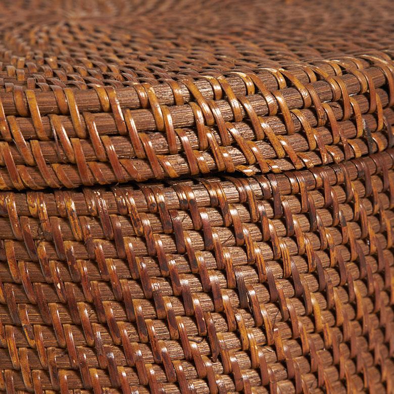 ランドリーバスケット ラタン ふた付き おしゃれ アタ バスケット 大容量 かご 収納 蓋付き 天然素材 北欧 リゾート バリ島 雑貨 インテリア アジアン 14177 | ブランド登録なし | 16