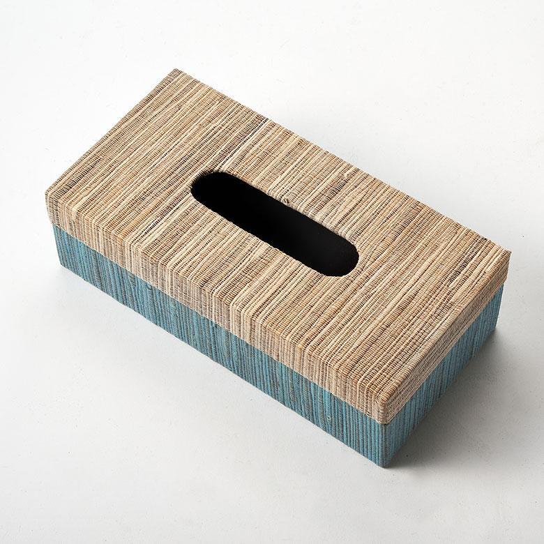 蓋付き ティッシュケース レギュラーサイズ ティッシュカバー ウォーターヒヤシンス ティッシュ 卓上 おしゃれ 北欧 リゾート 雑貨 インテリア 西海岸 14191 | ELEMENTS（インテリア） | 15