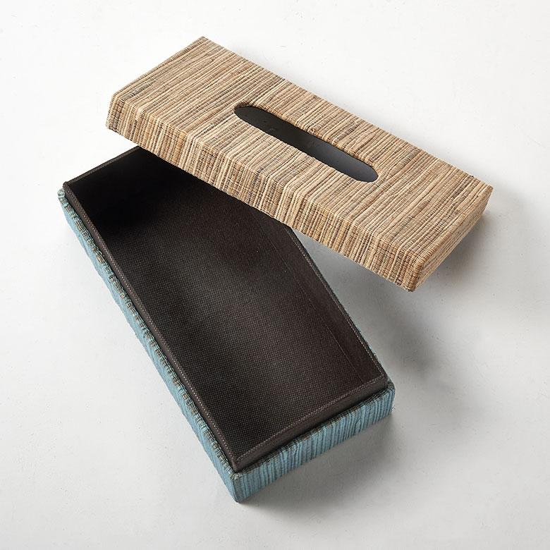 蓋付き ティッシュケース レギュラーサイズ ティッシュカバー ウォーターヒヤシンス ティッシュ 卓上 おしゃれ 北欧 リゾート 雑貨 インテリア 西海岸 14191 | ELEMENTS（インテリア） | 17