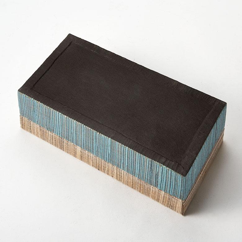 蓋付き ティッシュケース レギュラーサイズ ティッシュカバー ウォーターヒヤシンス ティッシュ 卓上 おしゃれ 北欧 リゾート 雑貨 インテリア 西海岸 14191 | ELEMENTS（インテリア） | 19
