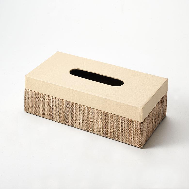 蓋付き ティッシュケース レギュラーサイズ ティッシュカバー レザー ウォーターヒヤシンス 合皮 卓上 おしゃれ 北欧 リゾート 雑貨 インテリア 西海岸 14192 | ELEMENTS（インテリア） | 12