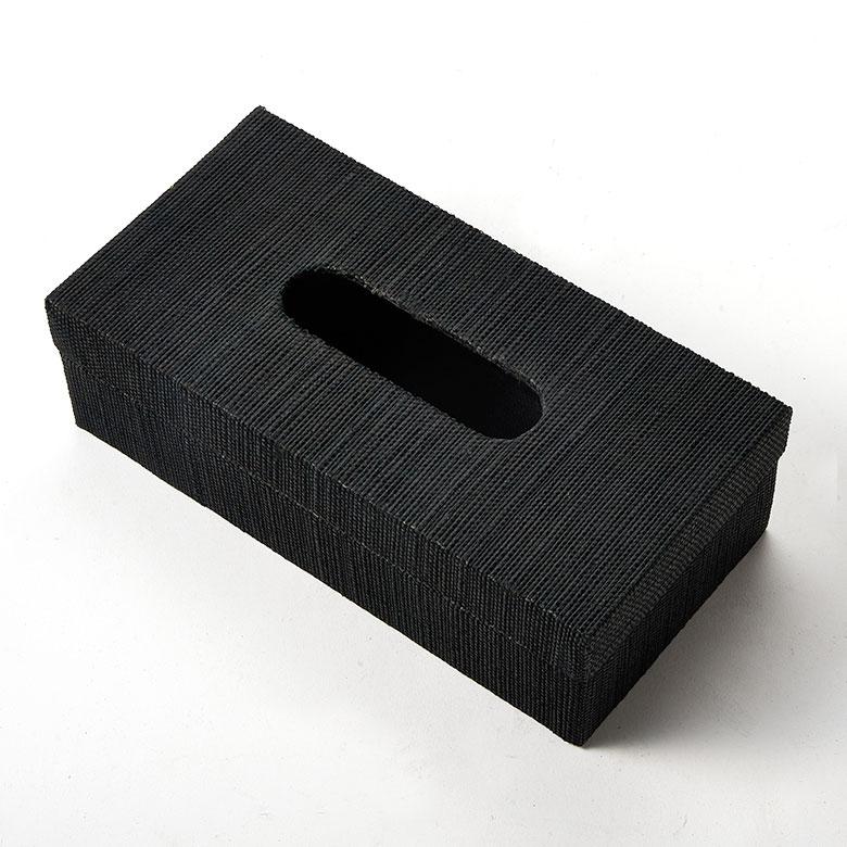 ティッシュケース 蓋付き レギュラーサイズ 箱 ティッシュカバー メンドン 天然素材 ソフトパック コンパクト ティッシュ 14210 | ELEMENTS（インテリア） | 13