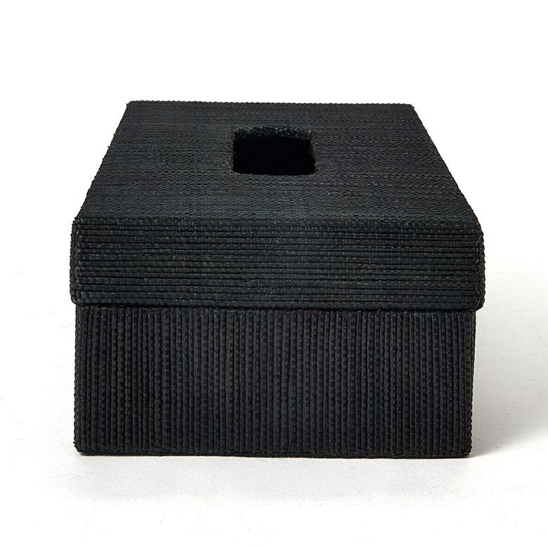 ティッシュケース 蓋付き レギュラーサイズ 箱 ティッシュカバー メンドン 天然素材 ソフトパック コンパクト ティッシュ 14210 | ELEMENTS（インテリア） | 15