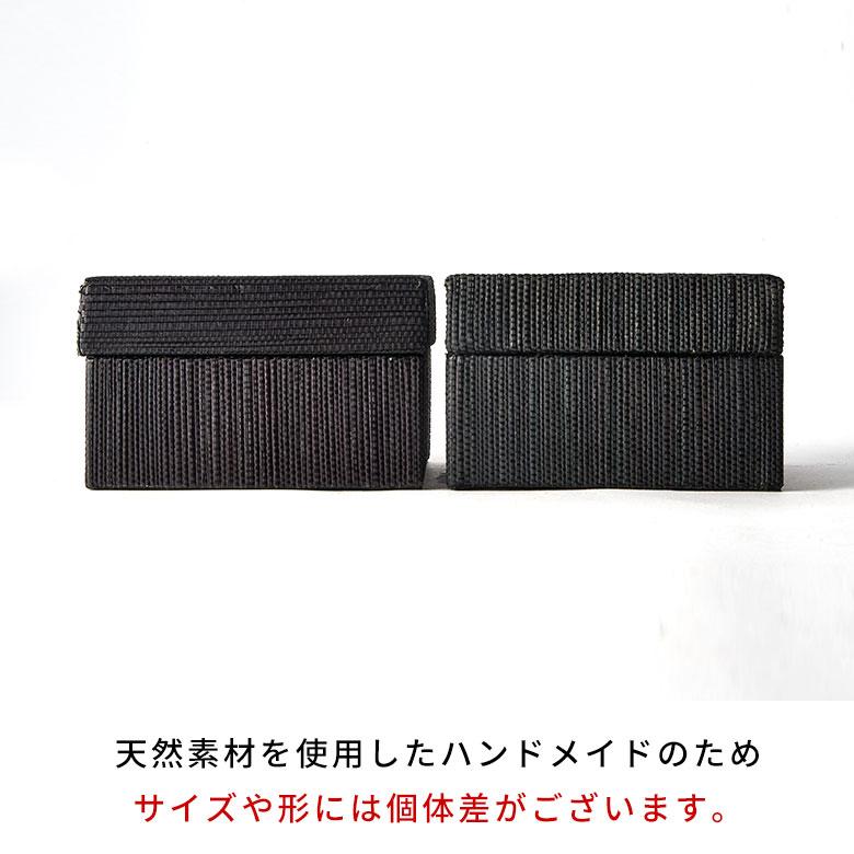 ティッシュケース 蓋付き レギュラーサイズ 箱 ティッシュカバー メンドン 天然素材 ソフトパック コンパクト ティッシュ 14210 | ELEMENTS（インテリア） | 18