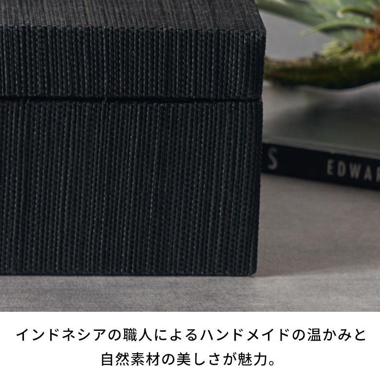 蓋付き ティッシュケース 厚型対応 ティッシュカバー メンドン 天然素材 Lサイズ ボックス 卓上 おしゃれ 北欧 リゾート 雑貨 インテリア 西海岸 14211 | ELEMENTS（インテリア） | 04