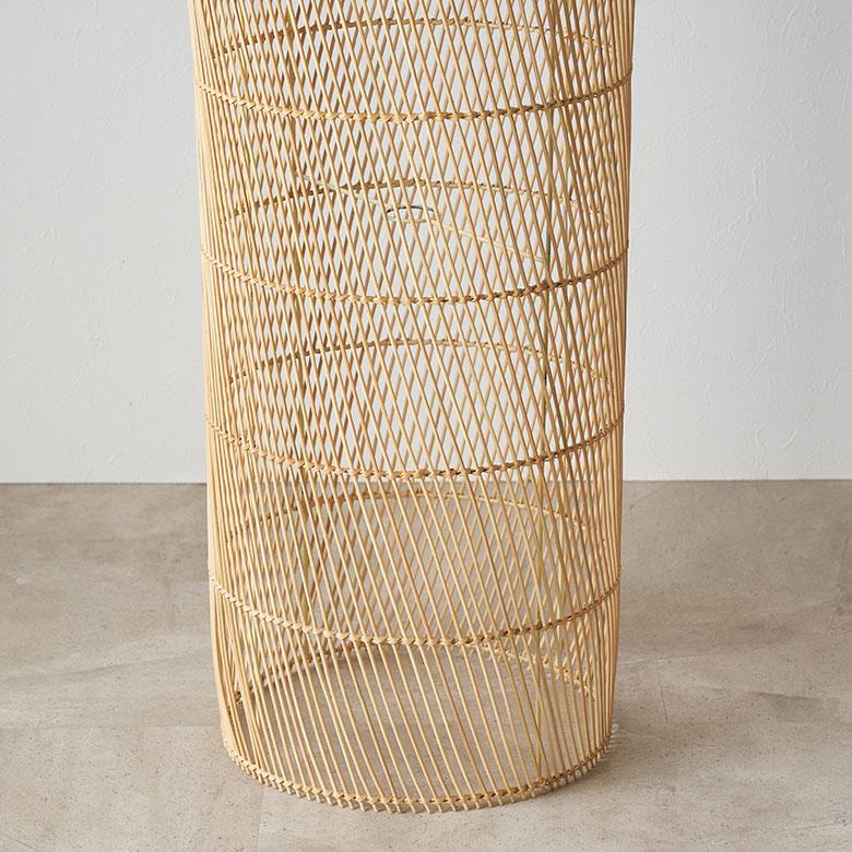 フロアライト スタンドライト おしゃれ ラタン シェード ランプ フロア 照明 籐 ライト 間接照明 寝室 高さ100cm 北欧 リゾート 家具 インテリア 西海岸 14225 | ELEMENTS（インテリア） | 16