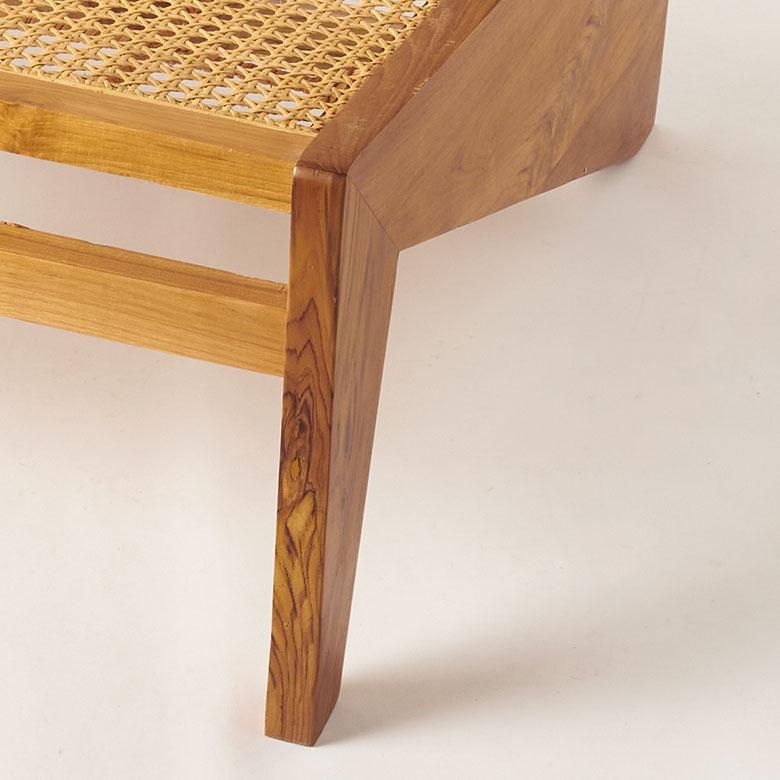 ラタン ラウンジチェア ラタンチェア 椅子 リビングチェア 一人用 デザインチェア チーク材 イージーチェア リプロダクト チェア おしゃれ 北欧 西海岸 14233 | ELEMENTS（インテリア） | 13