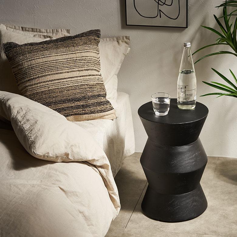 スツール 木製 丸 丸椅子 天然木 サイドテーブル おしゃれ モンキーポッド ウッドスツール フラワースタンド 北欧 リゾート 家具 インテリア 室内 西海岸 14237 | ELEMENTS（インテリア） | 10