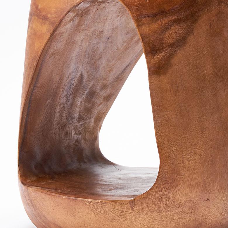 スツール 木製 丸 丸椅子 天然木 サイドテーブル おしゃれ モンキーポッド ウッドスツール フラワースタンド 北欧 リゾート 家具 インテリア 室内 西海岸 14238 | ELEMENTS（インテリア） | 16