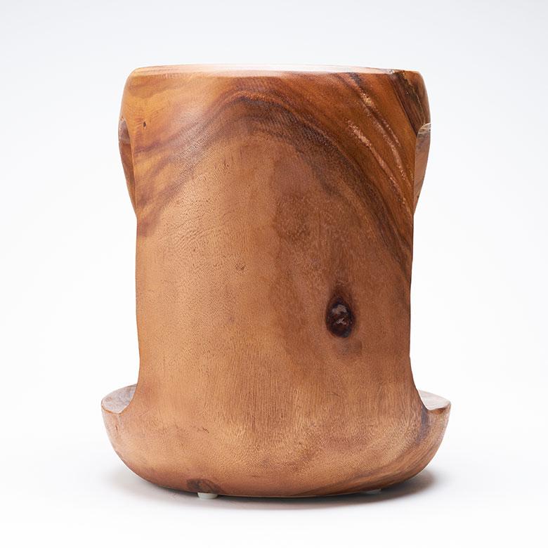 スツール 木製 丸 丸椅子 天然木 サイドテーブル おしゃれ モンキーポッド ウッドスツール フラワースタンド 北欧 リゾート 家具 インテリア 室内 西海岸 14238 | ELEMENTS（インテリア） | 17