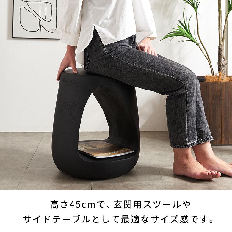 スツール 木製 丸 丸椅子 天然木 サイドテーブル おしゃれ モンキーポッド ウッドスツール フラワースタンド 北欧 リゾート 家具 インテリア 室内 西海岸 14238 | ELEMENTS（インテリア） | 07