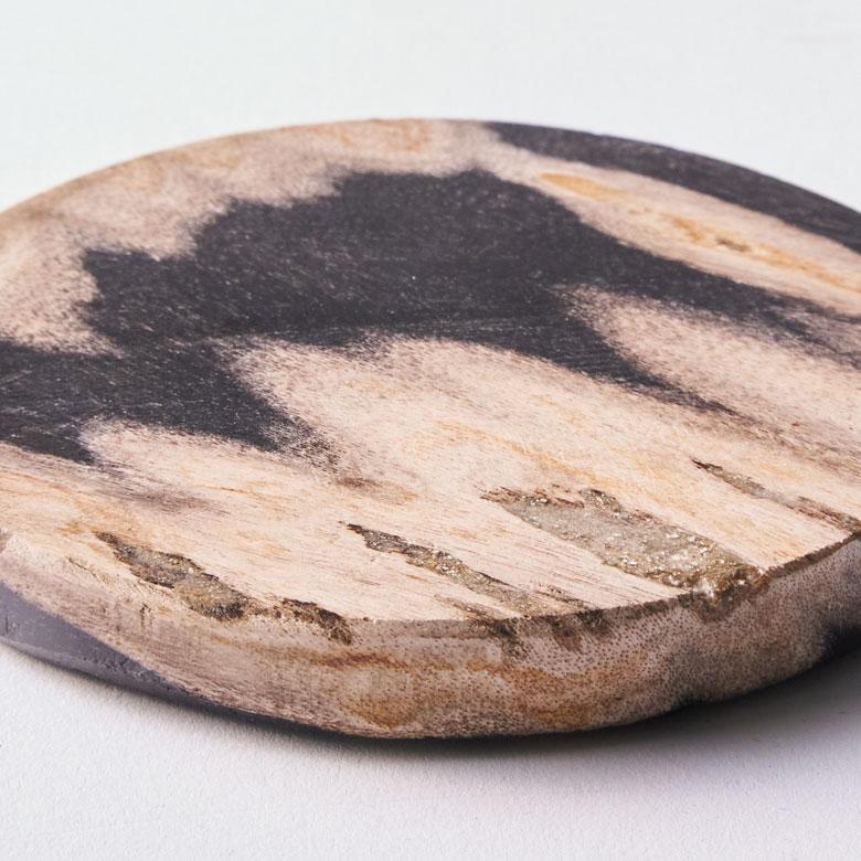 コースター おしゃれ アクセサリートレイ 置物 飾り 玄関 小物置き 4枚セット 石 オブジェ 木の化石 天然木 珪化木 北欧 リゾート 雑貨 インテリア 西海岸 14248 | ELEMENTS（インテリア） | 16
