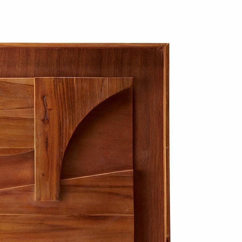 ウォールアート 壁掛け 壁飾り 木製 壁 アート パネル 3D 天然木 チーク 80×80cm 木彫り レリーフ 彫刻 おしゃれ 北欧 リゾート 雑貨 インテリア 西海岸 14250 | ELEMENTS（インテリア） | 17