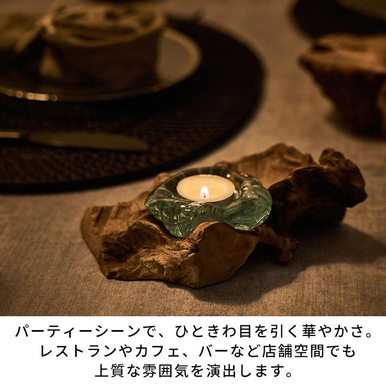 キャンドルホルダー ガラス 古木 インテリア オブジェ キャンドル ホルダー ろうそく 立て 置物 蝋燭 おしゃれ 北欧 リゾート 雑貨 インテリア 西海岸 14258 | ELEMENTS（インテリア） | 09