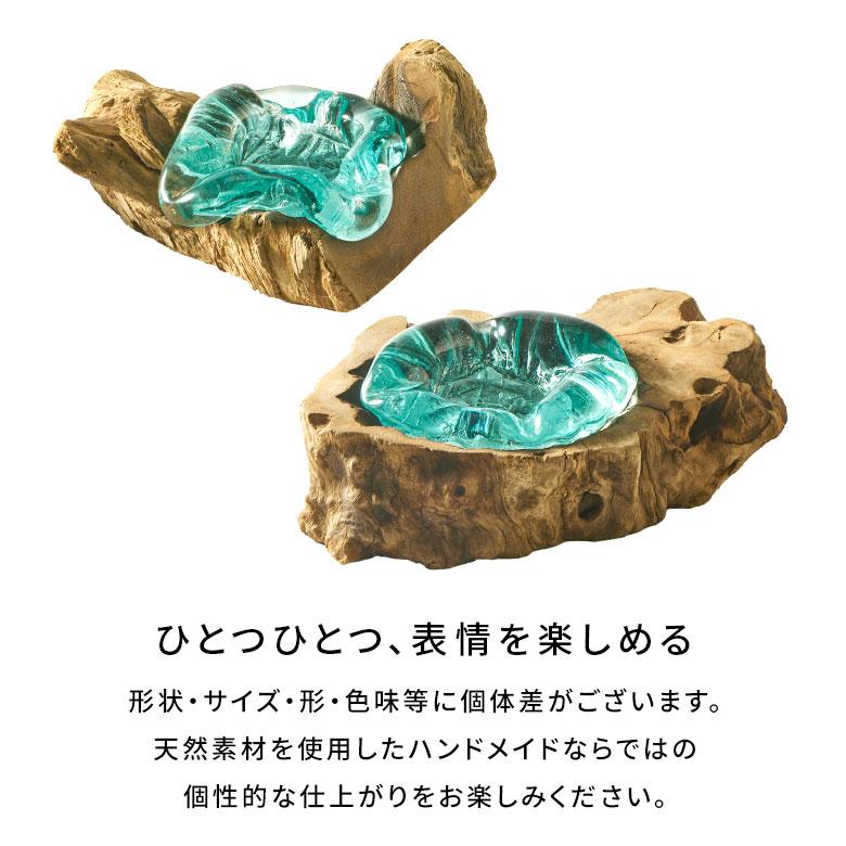 キャンドルホルダー ガラス 古木 インテリア オブジェ キャンドル ホルダー ろうそく 立て 置物 蝋燭 おしゃれ 北欧 リゾート 雑貨 インテリア 西海岸 14259 | ELEMENTS（インテリア） | 19