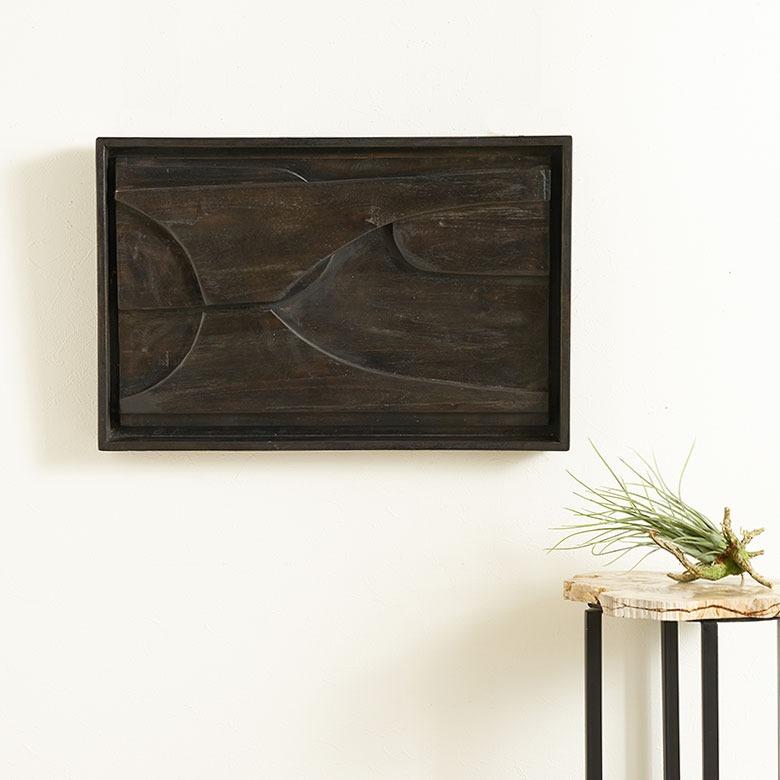 ウォールアート 壁掛け 壁飾り 木製 壁 アート パネル 3D 天然木 アカシア 60×40 木彫り レリーフ 彫刻 おしゃれ 北欧 リゾート 雑貨 インテリア 西海岸 1425 | ELEMENTS（インテリア） | 12