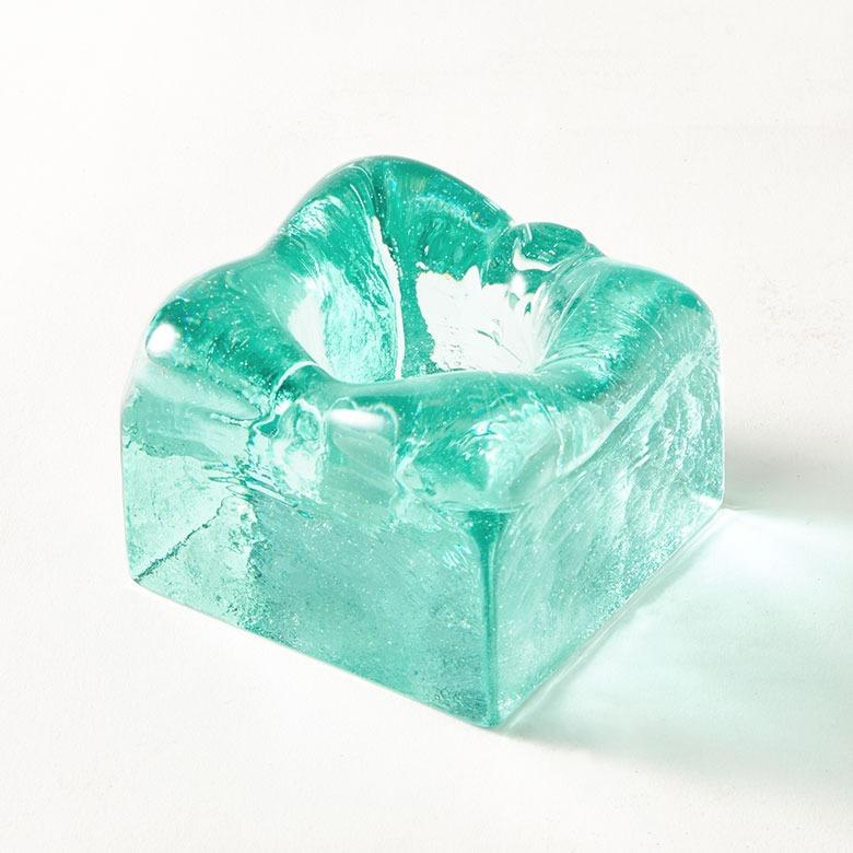 キャンドルホルダー ガラス インテリア オブジェ キャンドル ホルダー ろうそく 立て 置物 蝋燭 天然木 おしゃれ 北欧 リゾート 雑貨 インテリア 西海岸 14260 | ELEMENTS（インテリア） | 17