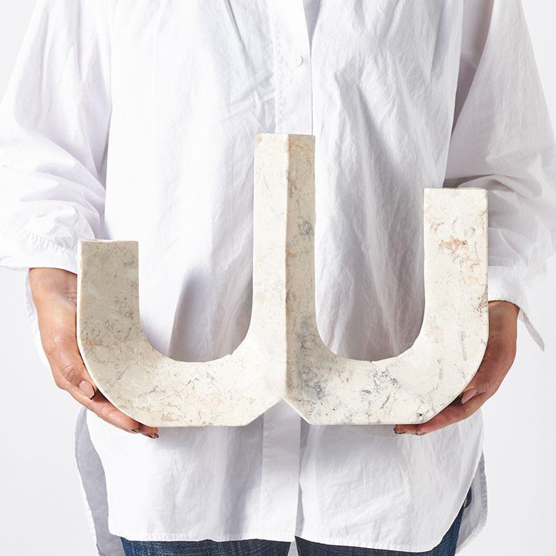 キャンドルスタンド キャンドルホルダー おしゃれ 大理石 3本立て 蝋燭立て テーパーキャンドルホルダー 飾り 北欧 リゾート 雑貨 インテリア 西海岸 14261 | ELEMENTS（インテリア） | 14