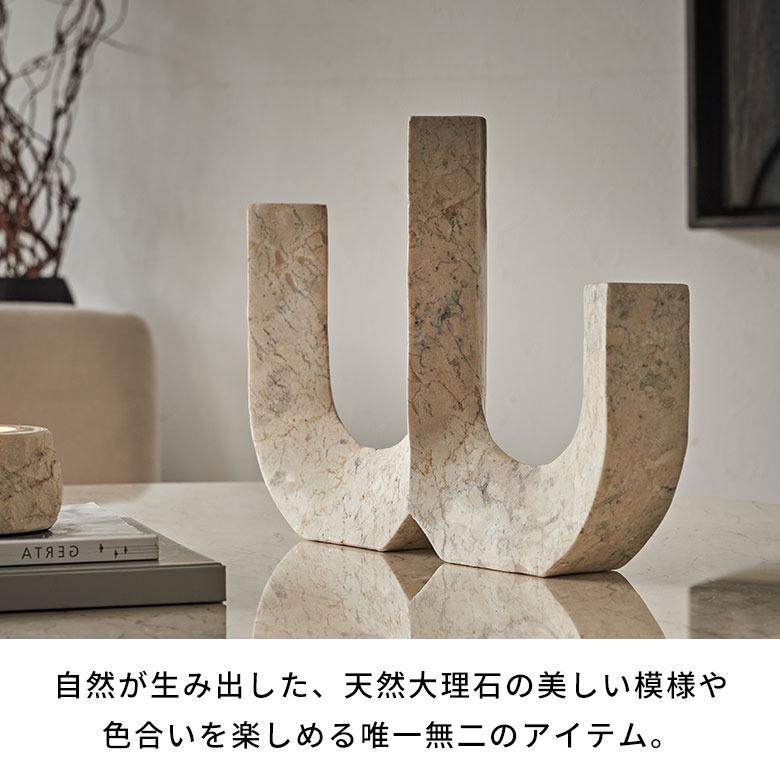 キャンドルスタンド キャンドルホルダー おしゃれ 大理石 3本立て 蝋燭立て テーパーキャンドルホルダー 飾り 北欧 リゾート 雑貨 インテリア 西海岸 14261 | ELEMENTS（インテリア） | 06