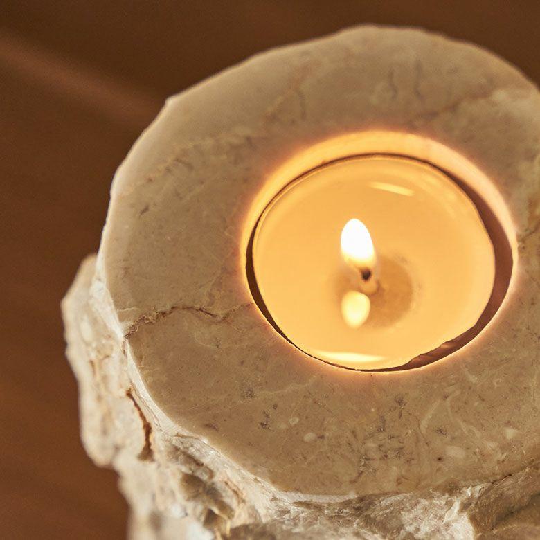 キャンドルホルダー おしゃれ 大理石 ろうそく立て 蝋燭立て テーパーキャンドルホルダー キャンドル おしゃれ 北欧 リゾート 雑貨 インテリア 西海岸 14262 | ELEMENTS（インテリア） | 05