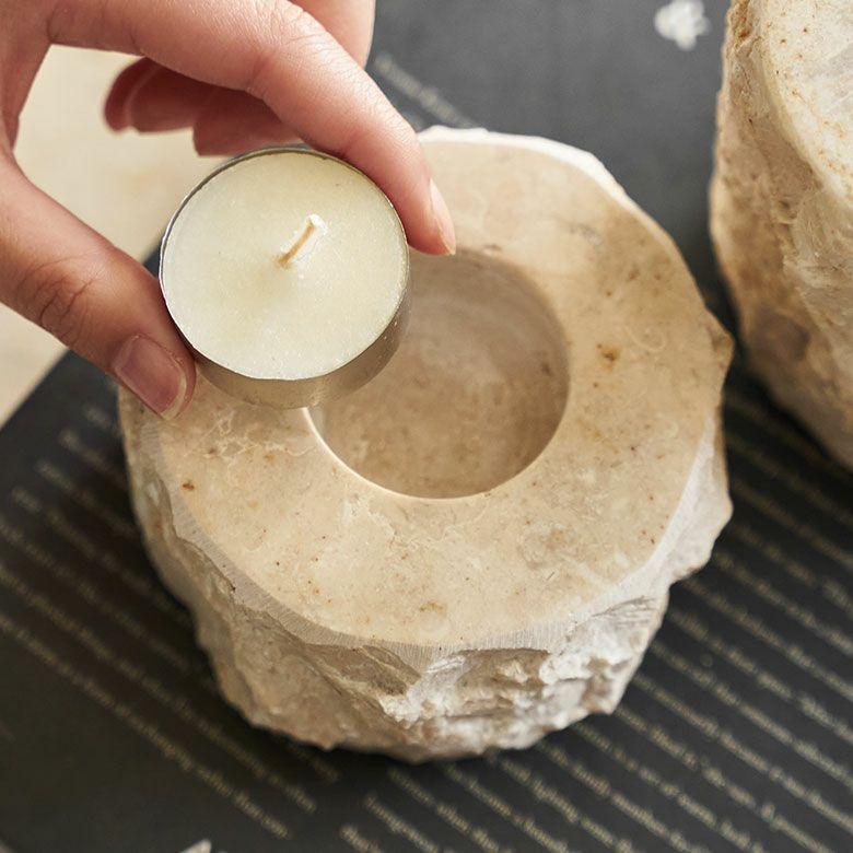 キャンドルホルダー おしゃれ 大理石 ろうそく立て 蝋燭立て テーパーキャンドルホルダー キャンドル おしゃれ 北欧 リゾート 雑貨 インテリア 西海岸 14263 | ELEMENTS（インテリア） | 07