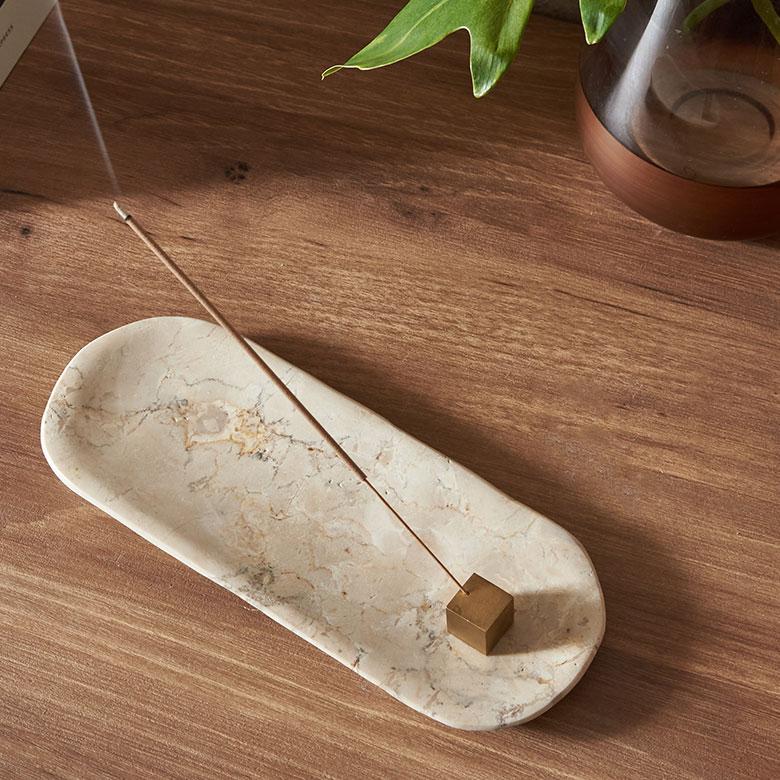 トレー 大理石 トレイ インテリアトレイ アクセサリー おしゃれ コイントレー 小物置き 玄関 鍵置き おしゃれ 北欧 リゾート 雑貨 インテリア 西海岸 14264 | ELEMENTS（インテリア） | 13