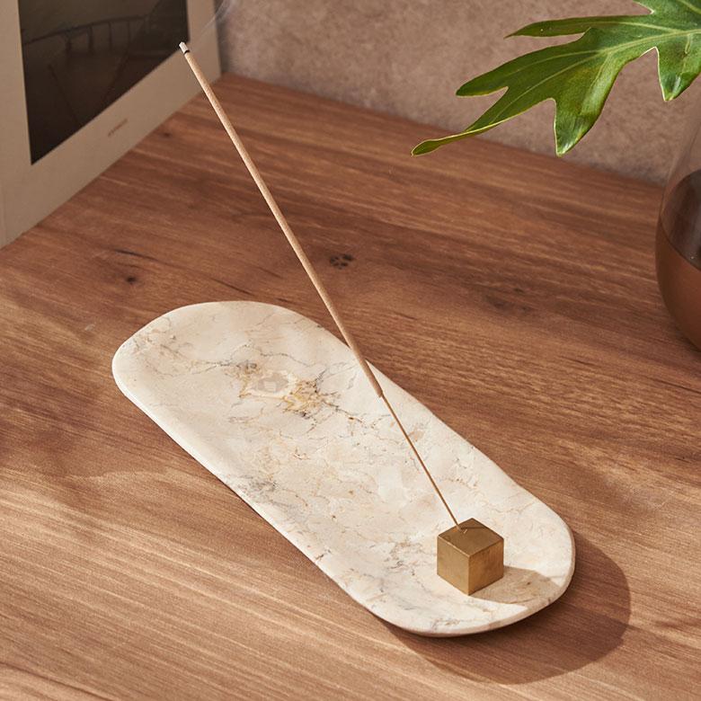 トレー 大理石 トレイ インテリアトレイ アクセサリー おしゃれ コイントレー 小物置き 玄関 鍵置き おしゃれ 北欧 リゾート 雑貨 インテリア 西海岸 14264 | ELEMENTS（インテリア） | 08