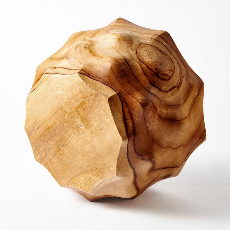 マルチボウル 木製 ボウル チーク材 木の器 ウッドボウル 小物置き オブジェ 置物 ディスプレイ 天然木 おしゃれ 北欧 リゾート 雑貨 インテリア 西海岸 14271 | ELEMENTS（インテリア） | 02