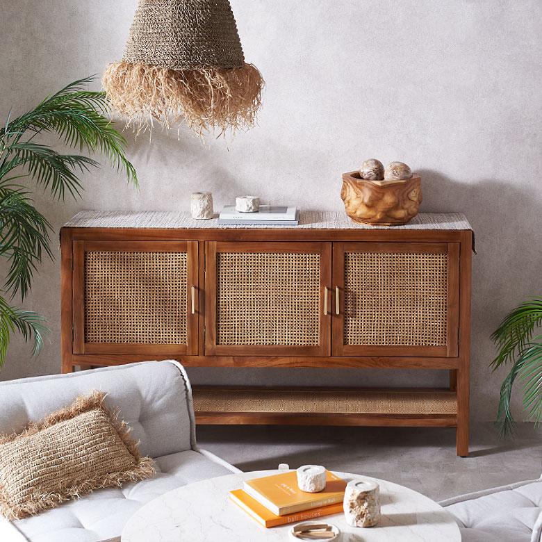 マルチボウル 木製 ボウル チーク材 木の器 ウッドボウル 小物置き オブジェ 置物 ディスプレイ 天然木 おしゃれ 北欧 リゾート 雑貨 インテリア 西海岸 14271 | ELEMENTS（インテリア） | 08