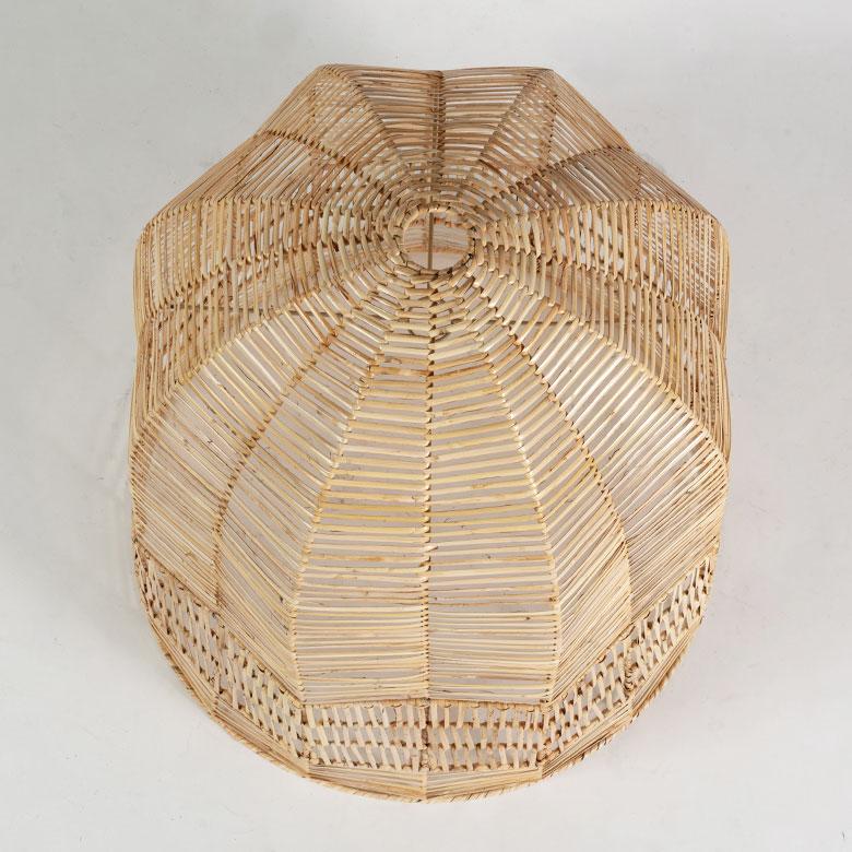 ランプシェード 傘のみ シェード ラタン 照明 籐 シェブロン ペンダントライト シーリング 照明器具 ランプ おしゃれ 北欧 リゾート インテリア 西海岸 14281 | ELEMENTS（インテリア） | 15