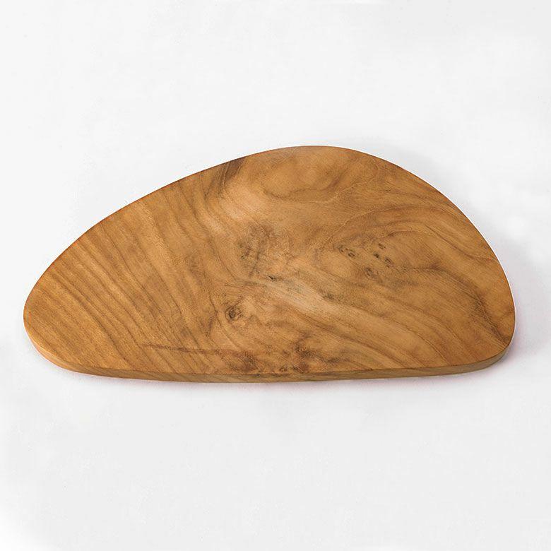 お盆 トレー おしゃれ 北欧 豆型 トレイ 配膳 ランチョンマット カフェ 天然木 木製 シンプル　持ち手 ワンプレート キッチントレー 西海岸 14286 |  | 13
