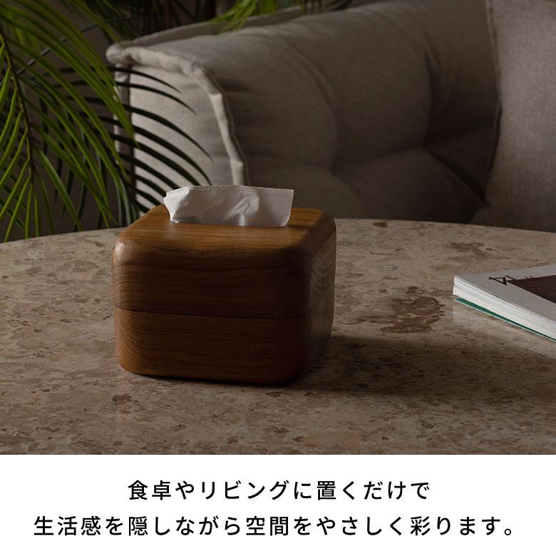 ティッシュケース おしゃれ 木製 北欧 韓国 四角 卓上 ソフトパック 詰め替え 天然木 シンプル かわいい リビング ダイニング 洗面所 ス 店舗 西海岸 14290 | ELEMENTS（インテリア） | 07