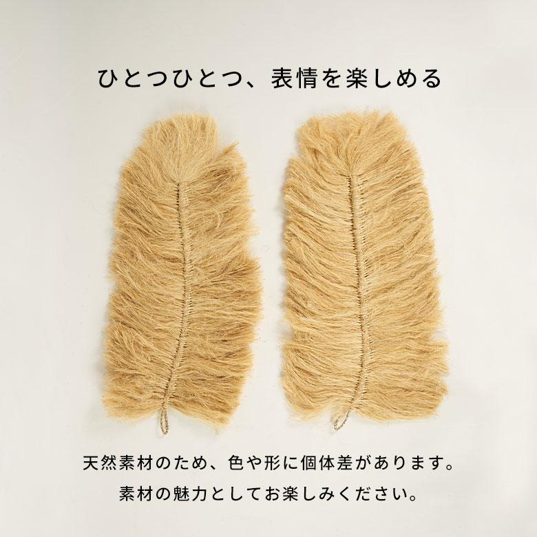 壁飾り ウォールデコ インテリア 壁掛け おしゃれ 壁 バナナリーフ ラフィア 北欧 韓国インテリア シンプル モノトーン デコレーション 飾り付け 西海岸 14295 | ELEMENTS（インテリア） | 09