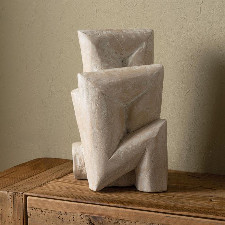 オブジェ 置物 木製 スワールウッド 天然木 ウッド ディスプレイ 無垢 木彫り ハンドメイド 玄関 リビング おしゃれ 北欧 リゾート インテリア 西海岸 14305 | ELEMENTS（インテリア） | 10