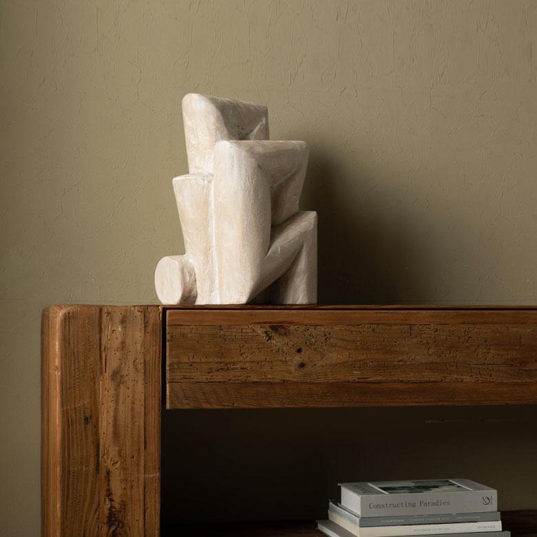 オブジェ 置物 木製 スワールウッド 天然木 ウッド ディスプレイ 無垢 木彫り ハンドメイド 玄関 リビング おしゃれ 北欧 リゾート インテリア 西海岸 14305 | ELEMENTS（インテリア） | 07