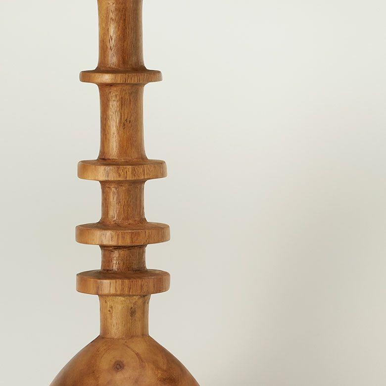 サイドテーブル 木製 丸 天然木 チークウッド スワールウッド ナイトテーブル 完成品 ウッド 無垢 テーブル おしゃれ 北欧 リゾート インテリア 西海岸 14309 | ELEMENTS（インテリア） | 03