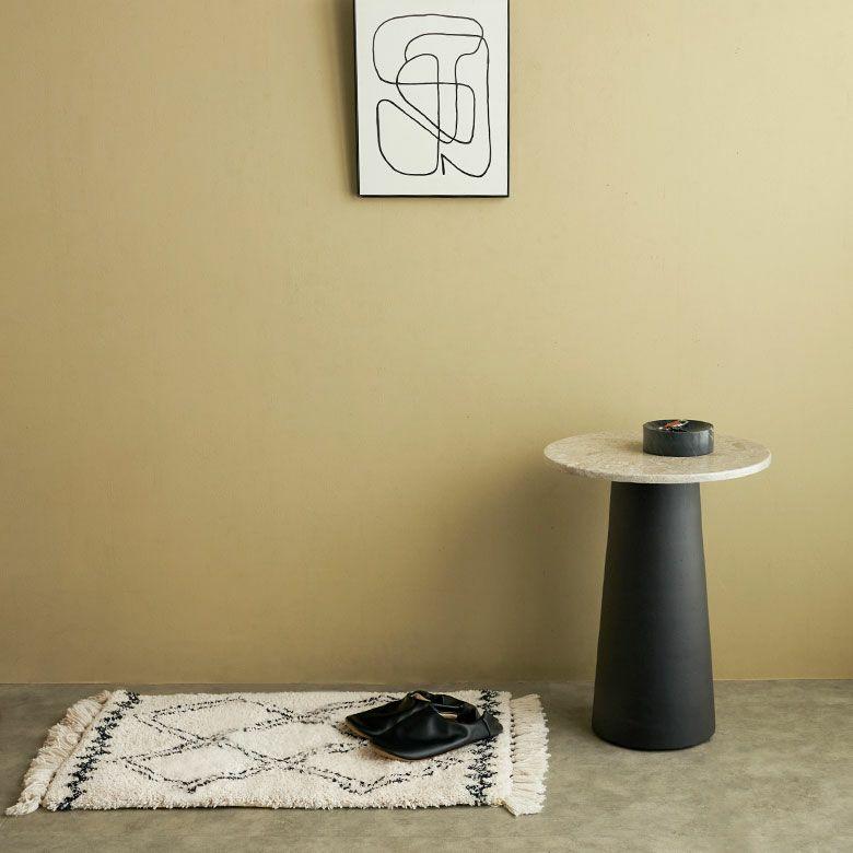 サイドテーブル 大理石 木製 丸 天然木 スワールウッド ナイトテーブル 完成品 ウッド 無垢 ミニ テーブル おしゃれ 北欧 リゾート インテリア 西海岸 14311 | ELEMENTS（インテリア） | 09