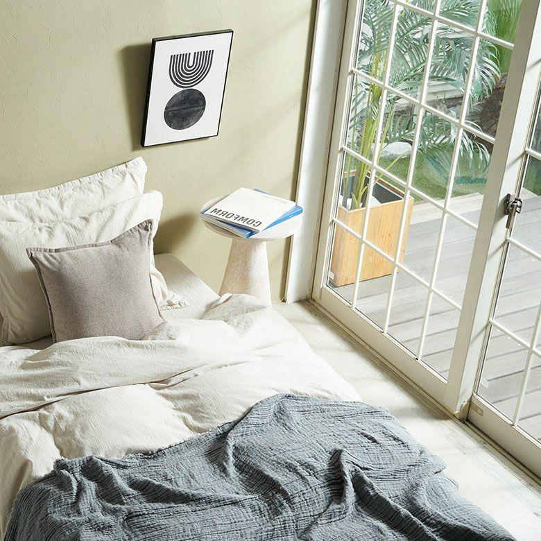 サイドテーブル 木製 丸 天然木 スワールウッド ナイトテーブル スリム 無垢 テーブル ソファ ミニ ウッド おしゃれ 北欧 リゾート インテリア 西海岸 14315 | ELEMENTS（インテリア） | 08