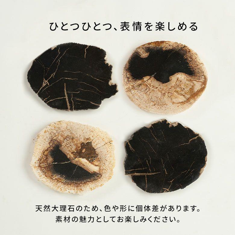 トレー 木化石 トレイ デコレーショントレイ おしゃれ アクセサリートレイ 4枚 珪化木 ウッド 置物 小物置き おしゃれ 北欧 リゾート インテリア 西海岸 14317 | ELEMENTS（インテリア） | 11